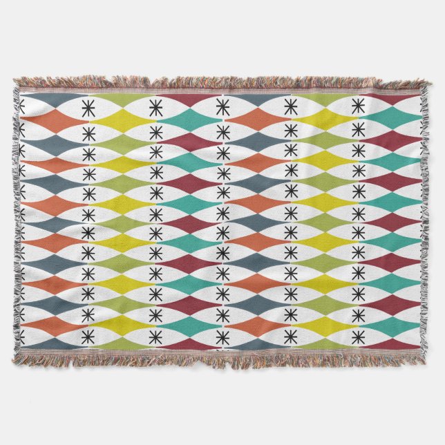 Diamanter och stjärnor filt (Framsidan)