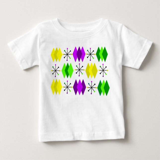 Diamanter och stjärnor t shirt (Framsida)
