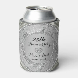 Diamanter & Silver 25:e Bröllop-årsdagen