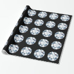 Diamanter Svälla Pappra Presentpapper<br><div class="desc">Stora vita diamanter av rhineston som är pappra. Shiny diamanter pryder denna pappra omslutning och perfekt för bröllop,  valentines day eller kanske som en diamantjubileumsaffin. Anpassa din bakgrundsdiamantpresentfigursättning färg hela onlinen.</div>