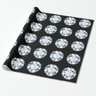 Diamanter Svälla Pappra Presentpapper