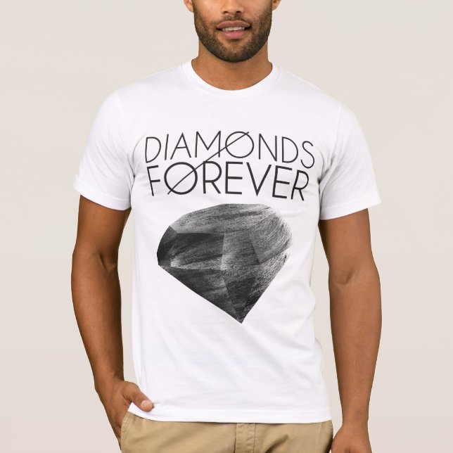 Diamantför evigt t-shirt (Framsida)