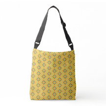 Diamantformer med Polka dots Crossbody Bag