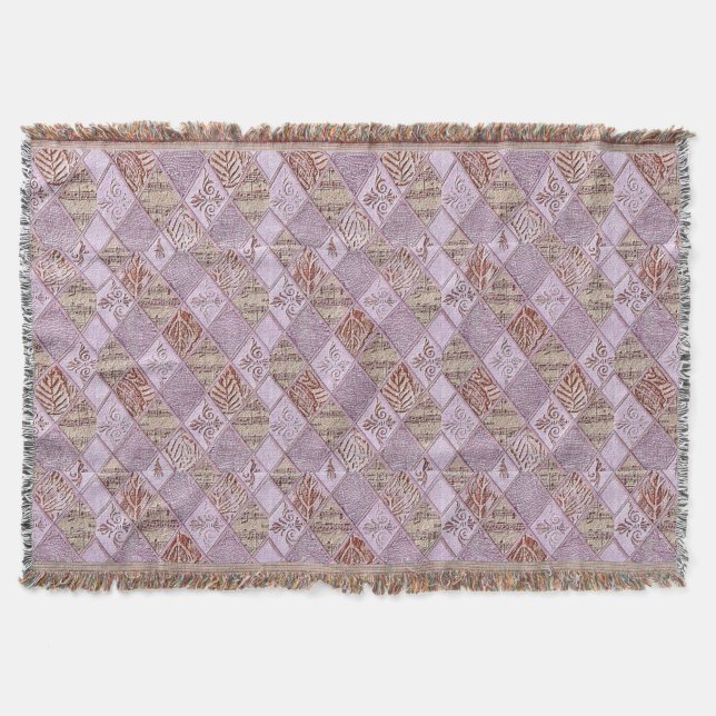 Diamantformgivning i Pinks Filt (Framsidan)