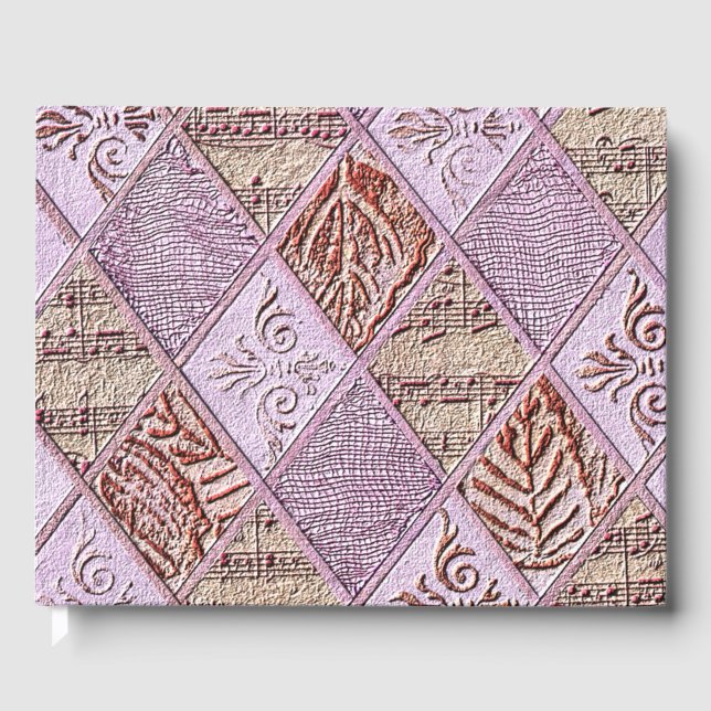 Diamantformgivning i Pinks Gästböcker (Framsida)