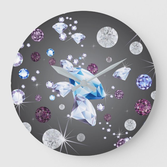 Diamantgalaxen 5 stor klocka (Framsida)