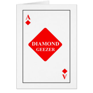 DiamantGeezer Hälsningskort