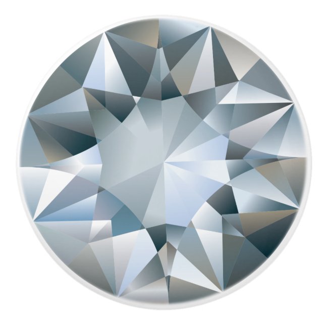 Diamantgläns Smycken Elegant Smycke Chic Glam Knopp (Framsidan)