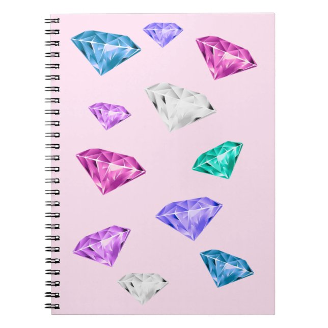 Diamantglänsande anteckningsbok (Framsidan)