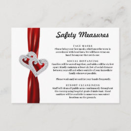 Diamanthjärtan Röda Bandets Säkerhetsåtgärder Tilläggskort