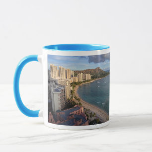 Diamanthuvud, Waikiki strand, Hawaii Mugg