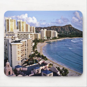 Diamanthuvud - Waikiki strand, Oahu Musmatta