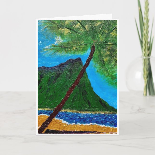 Diamanthuvudkort<Blank Inside> Tack Kort (Framsida)