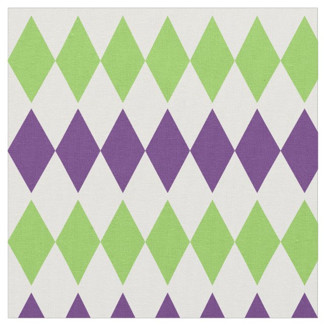 DiamantJoker på vit Tyg (Närbild)