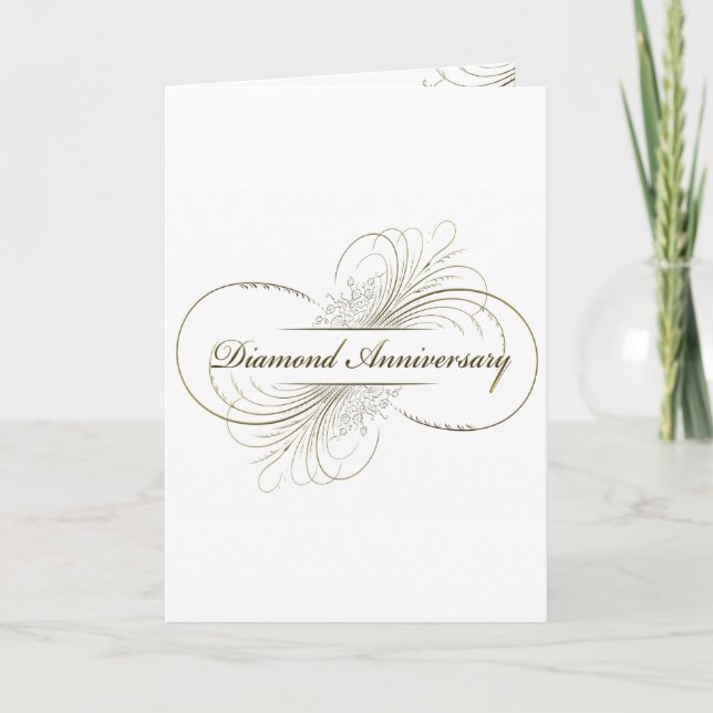 Diamantjubileum Inbjudan (Framsida)