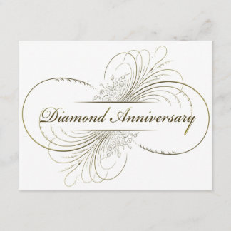 Diamantjubileum Inbjudningar