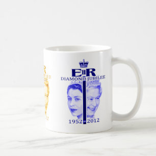 Diamantjubileum Kaffemugg
