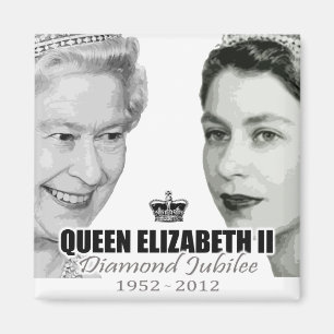 Diamantjubileum Magnet