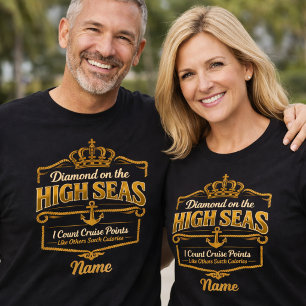 Diamantkryssningsstatus Höga Havens Lojalitet Roli T Shirt