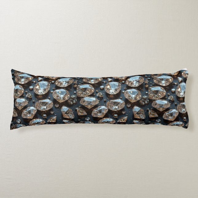 Diamantkudde ser ut som diamantlyx kroppskudde (Framsidan)