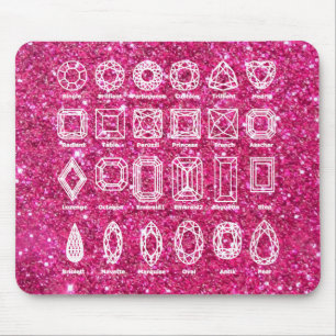 Diamantkuvert_Glitter_rosa Musmatta