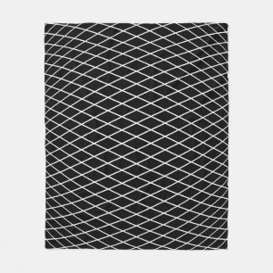 Diamantlattisgeometrisk struktur. fleecefilt