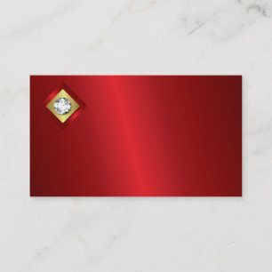 Diamantlogotypvisitkort Visitkort