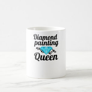 Diamantmålarpresenter från Älskare Diamantfär Kaffemugg