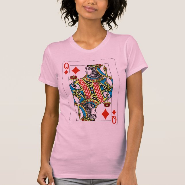 Diamantmålningens drottning t shirt (Framsida)