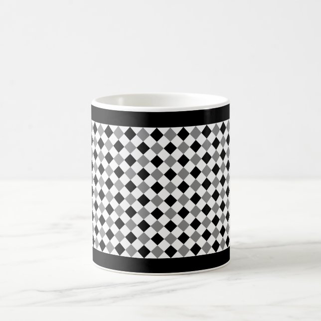 Diamantmönster #1-1 kaffemugg (Center)