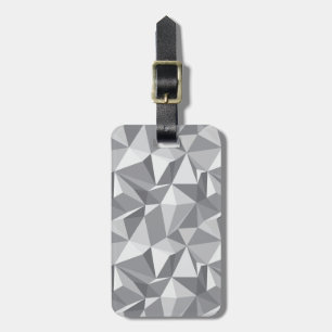 Diamantmönster - abstrakt polygon bagagebricka