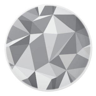 Diamantmönster - abstrakt polygon knopp