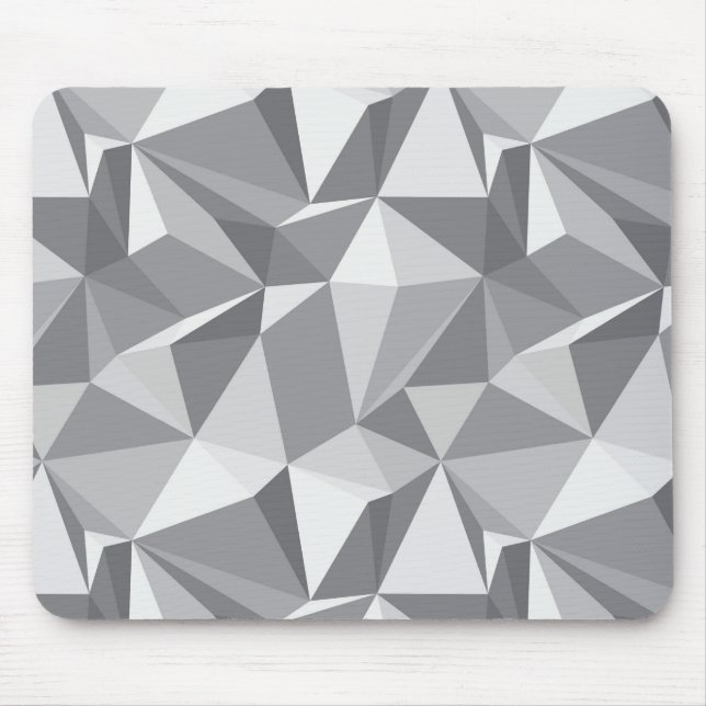 Diamantmönster - abstrakt polygon musmatta (Framsidan)