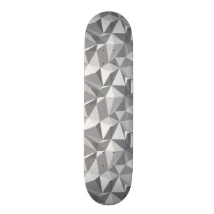 Diamantmönster - abstrakt polygon skateboard bräda 20,5 cm