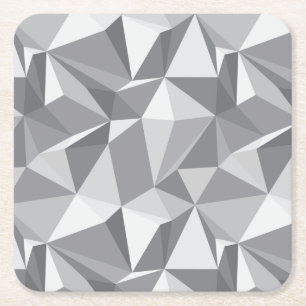 Diamantmönster - abstrakt polygon underlägg papper kvadrat