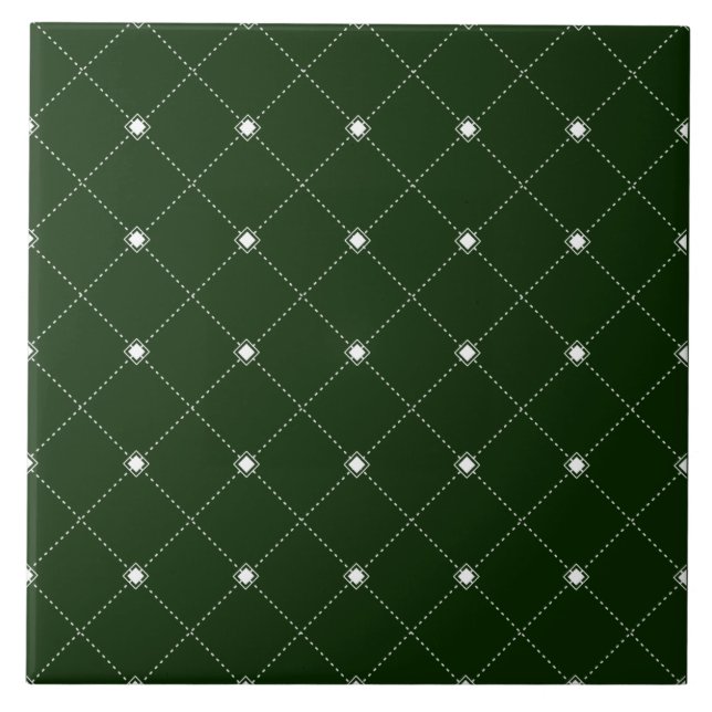 Diamantmönster Kakelplatta (Framsidan)
