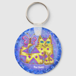 diamantnyckelkedja för katter nyckelring