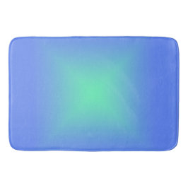 Diamantövertoningsblå till akvamarinblå grönt badrumsmatta