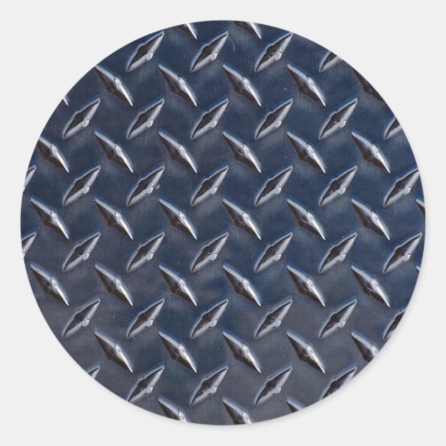 Diamantplatta foto runt klistermärke (Framsida)