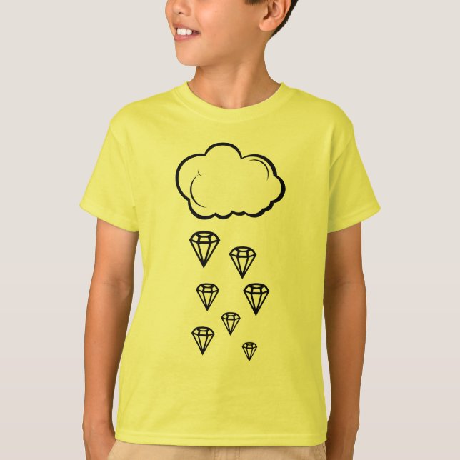 Diamantregn Tee Shirt (Framsida)