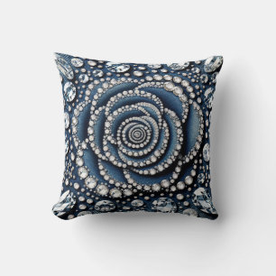 Diamantros & Denim Glamour Bling Juveler Kudde