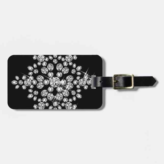 Diamantsnöflingor Bagagebricka (Horisontell Framsida)