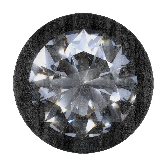 Diamantsten: gnistra för svart utrymme. (Framsidan)