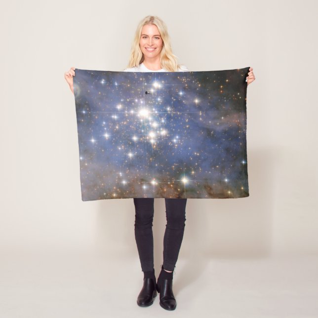 Diamantstjärnor i Carinanebulosan Hubble Space Fleecefilt (På plats)