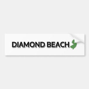 Diamantstrand som är ny - jersey bildekal