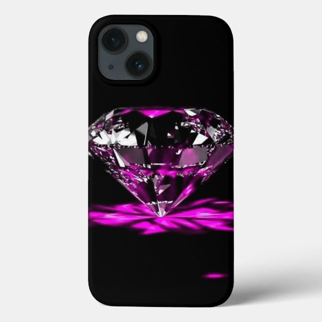 Diamantutskrift Fodral-Mate iphone case (Baksida)
