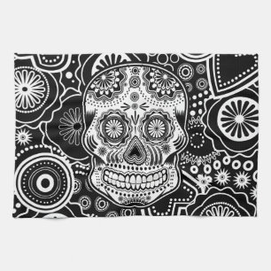 Diameter De Los Muertes Sockra skalle Kökshandduk
