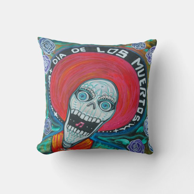 Diameter De Los Muertos Amerikan MoJo kudder Kudde (Framsida)