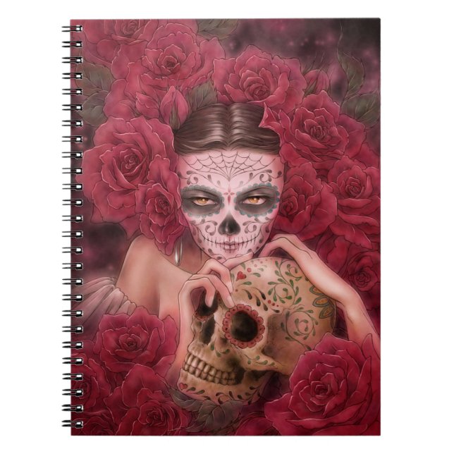 Diameter de los Muertos Anteckningsbok (Framsidan)