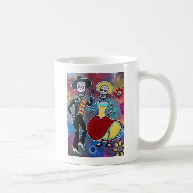 DIAMETER DE LOS MUERTOS BAILAR MARIACHI KAFFEMUGG (Höger)